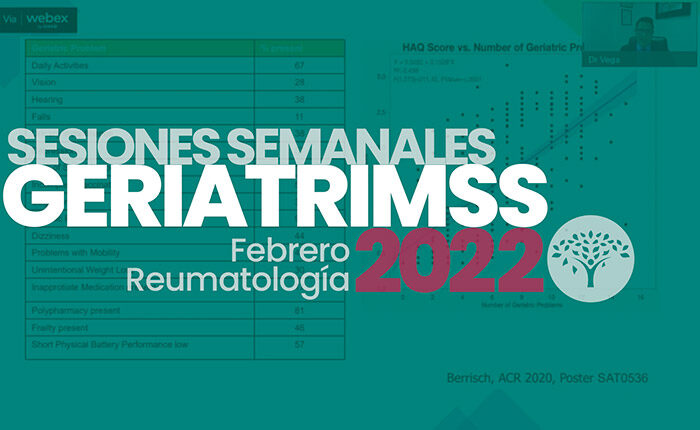 Sesiones GeriatrIMSS - Academia Mexicana de Geriatría AC